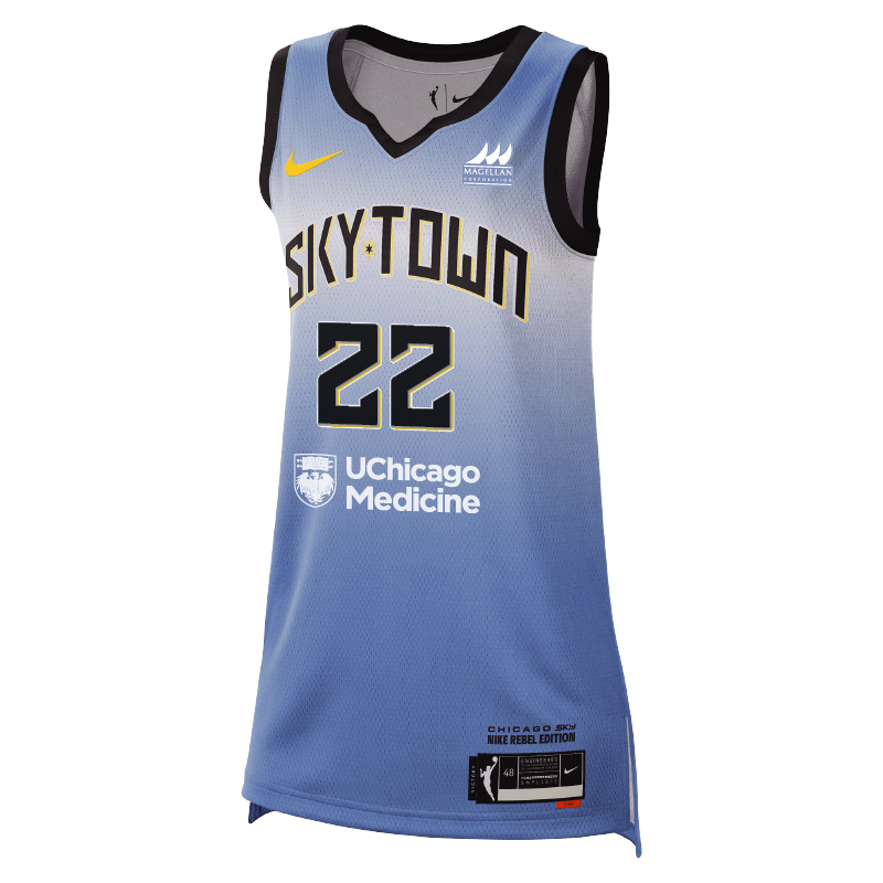 Chicago Sky Town Nike Rebel Jersey - Courtney Vandersloot