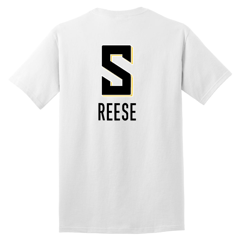Chicago Sky Town Stripes T-Shirt - Angel Reese