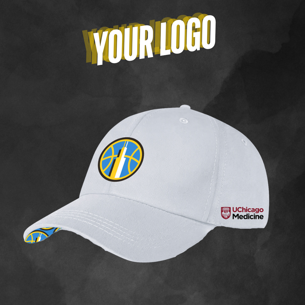 Chicago Sky x UChicago Medicine Custom Partner Logo Cap