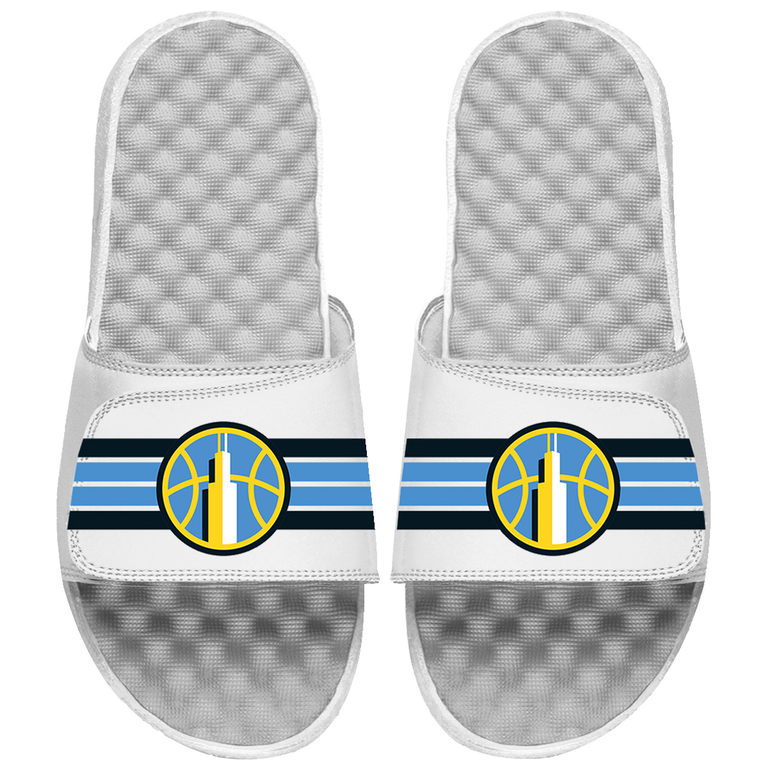 Chicago Sky Varsity Stripes Slides
