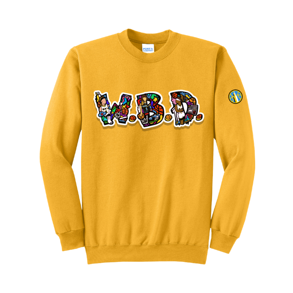 Chicago Sky World Basketball Day Crewneck