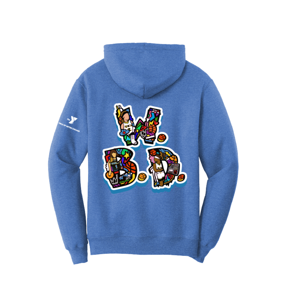 Chicago Sky World Basketball Day Hoodie