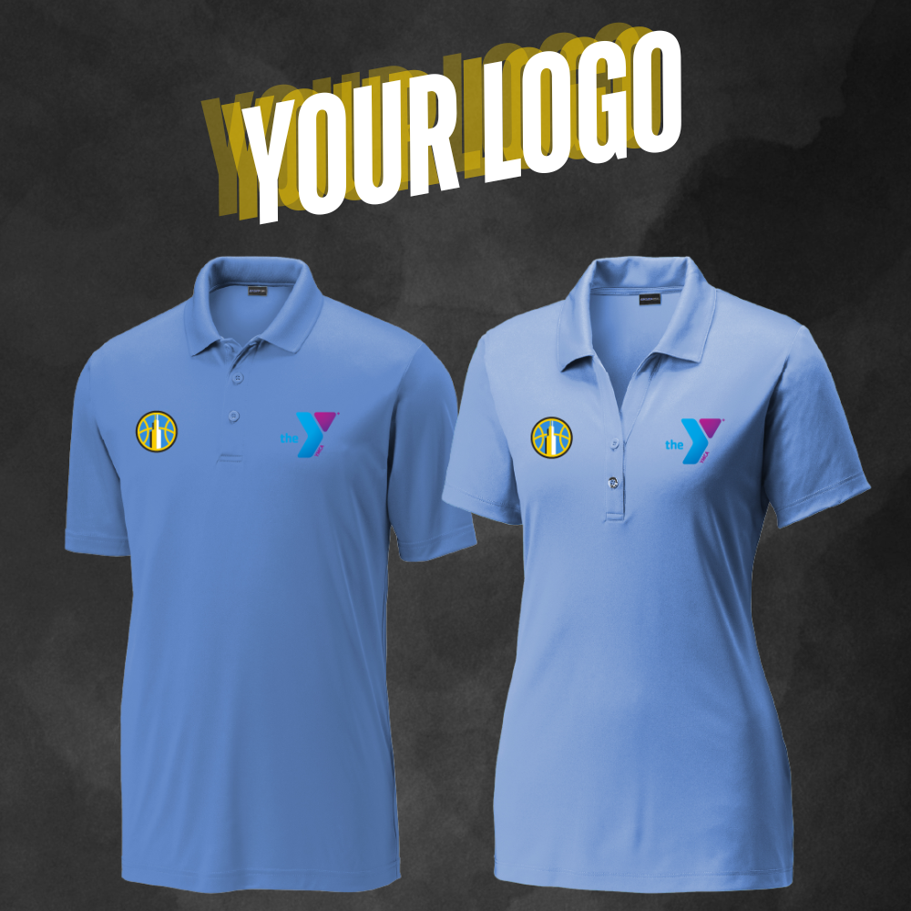 Chicago Sky x YMCA Custom Partner Logo Polo