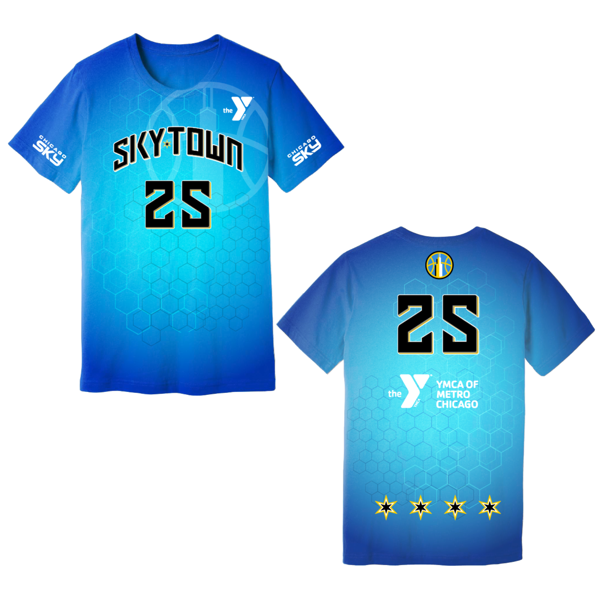 Chicago Sky x YMCA Power Play Practice T-Shirt