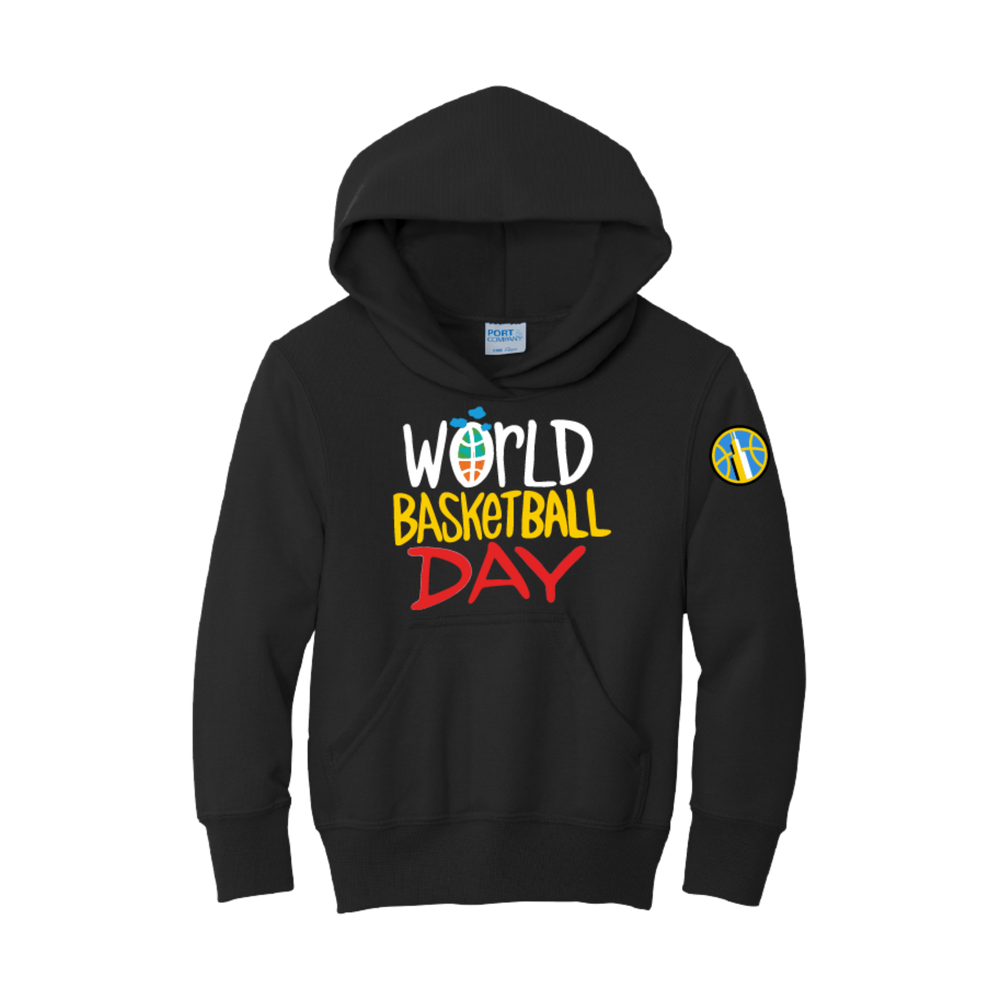 Chicago Sky Youth World Basketball Day Hoodie