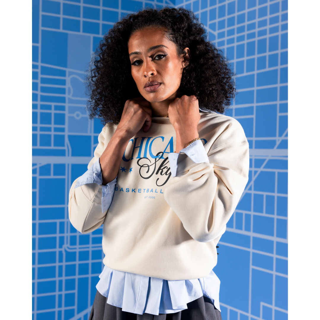 Classic Script Crewneck Fleece