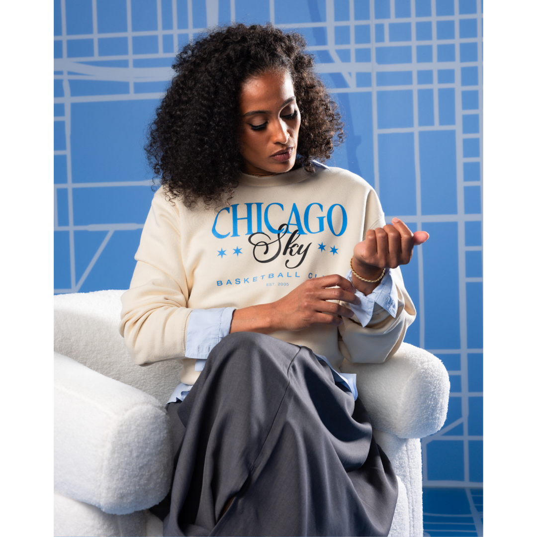 Classic Script Crewneck Fleece