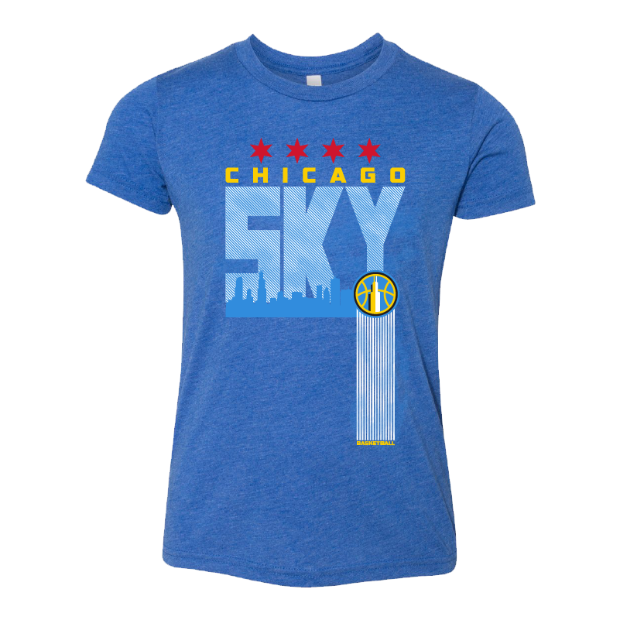 Chicago Sky Ladies' Skyline T-Shirt